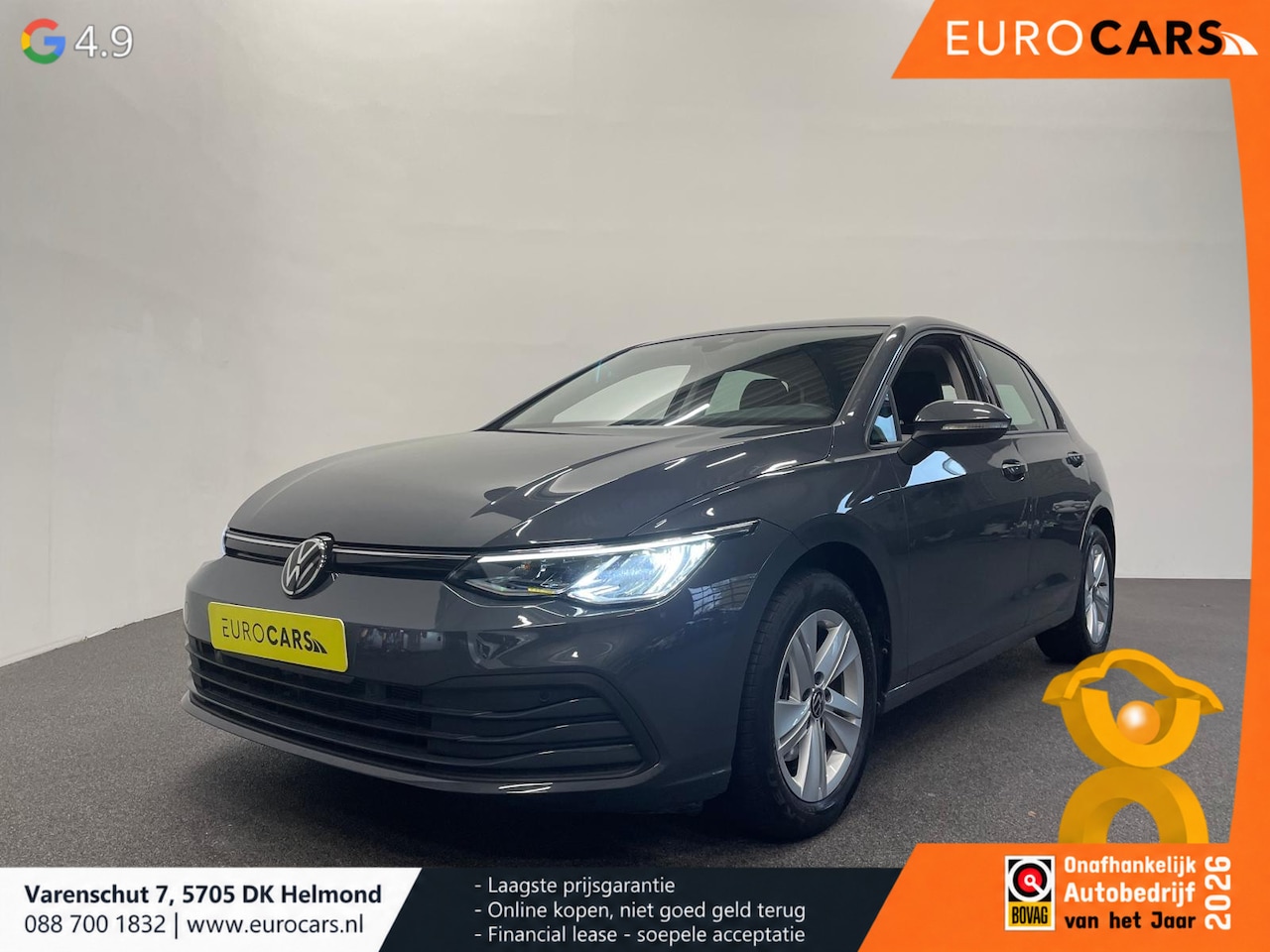 Volkswagen Golf - 1.0 eTSI 110pk Automaat Life Navigatie Apple Carplay/Android Auto Parkeersensoren Adaptiev - AutoWereld.nl