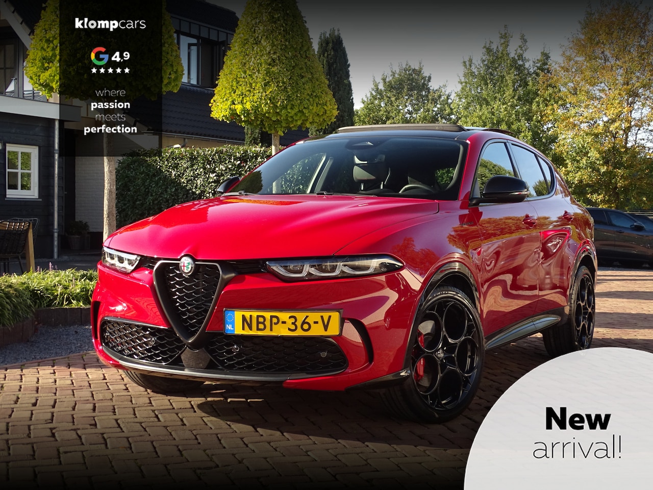 Alfa Romeo Tonale - 1.5T Hybrid Veloce | Pano | Camera | ACC | Flippers | Stuur/stoelverw. | 20inch | ALL BLAC - AutoWereld.nl