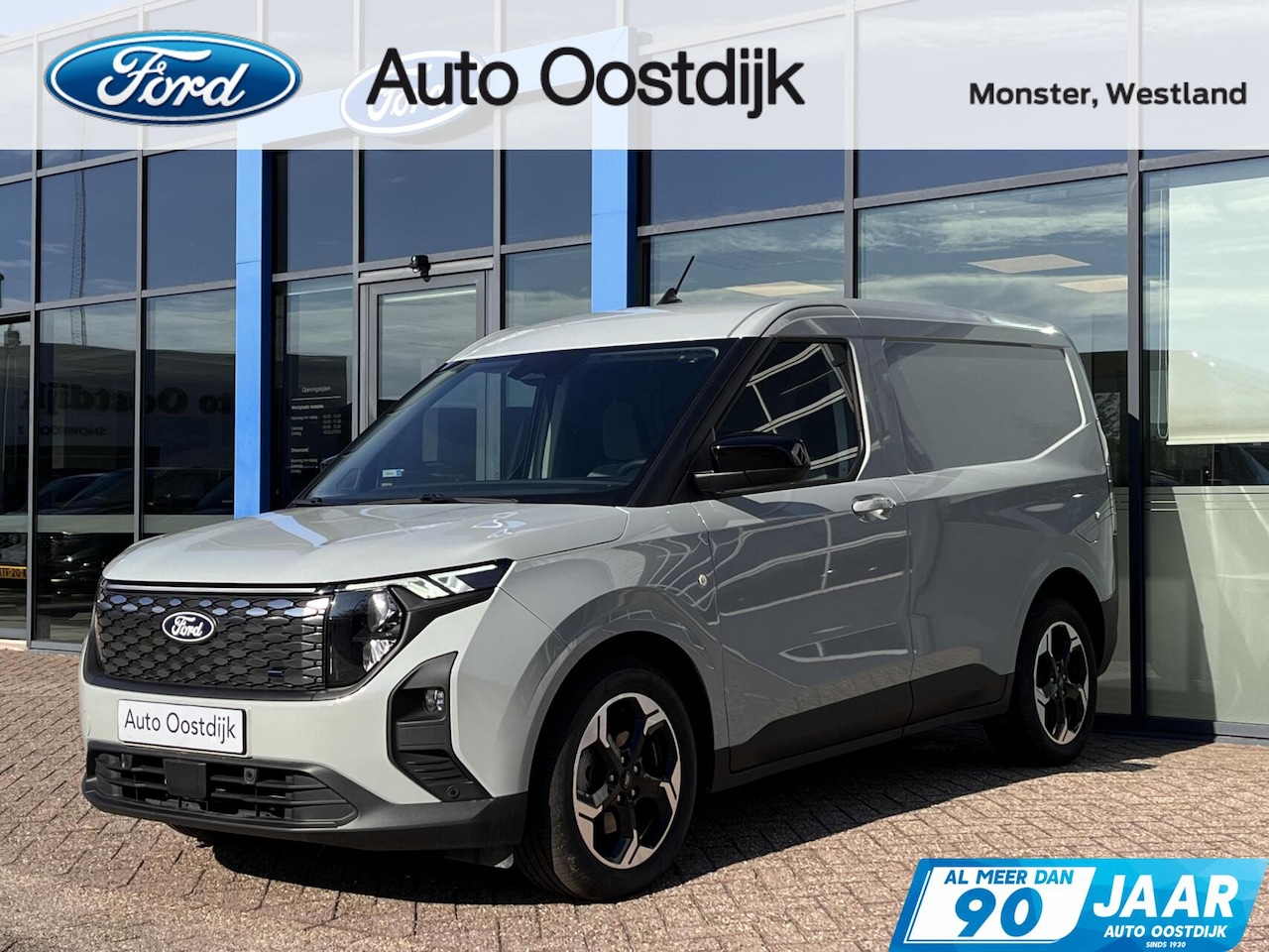 Ford Transit Courier - E-Transit Limited 44 kWh 136PK Winterpack Cruise Camera Carplay-Navi Parkeersensoren Clima - AutoWereld.nl