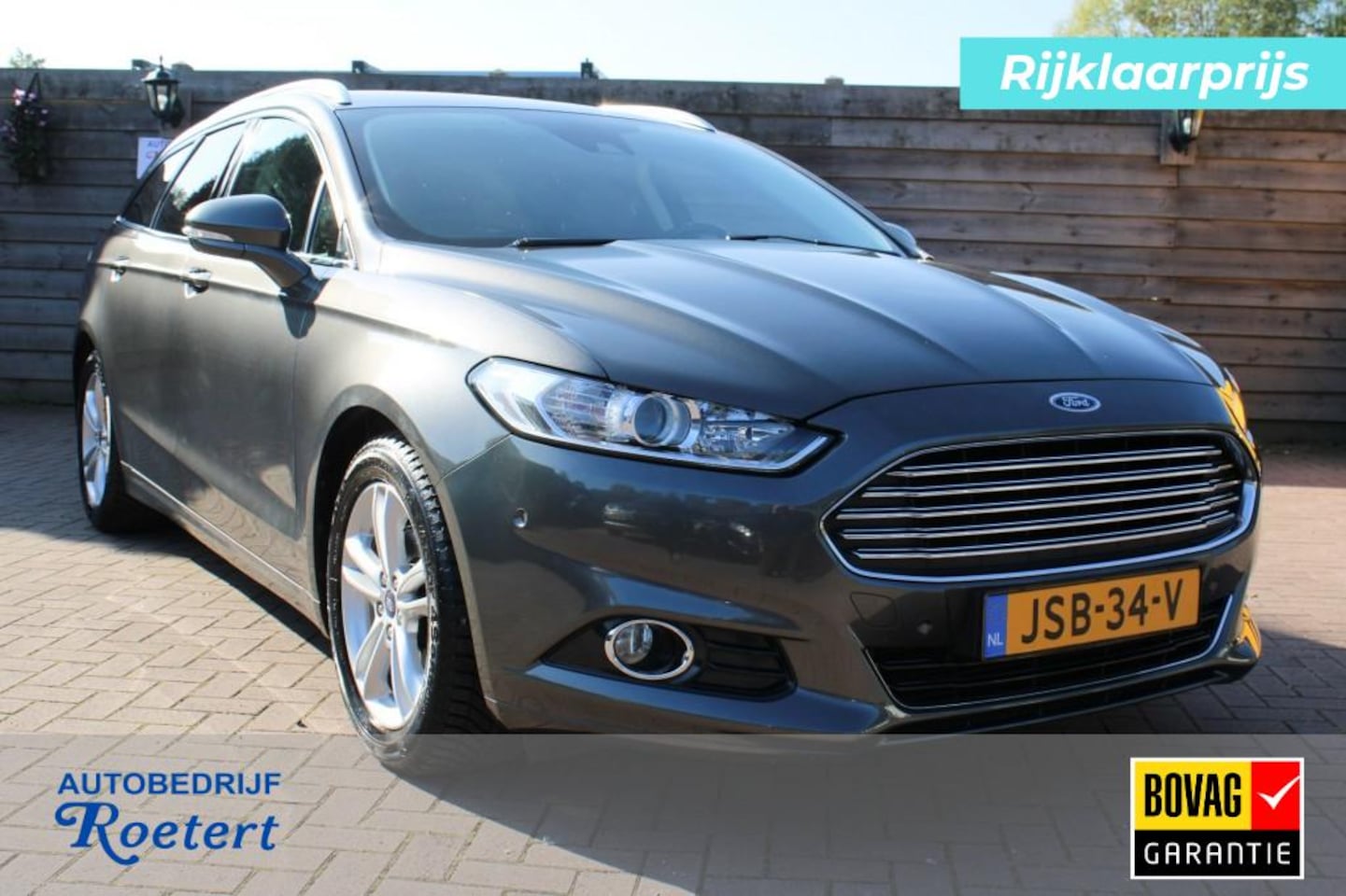 Ford Mondeo Wagon - Wagon 1.5 160pk Automaat Titanium ECC/navi/PDC/trekhaak/carplay - AutoWereld.nl
