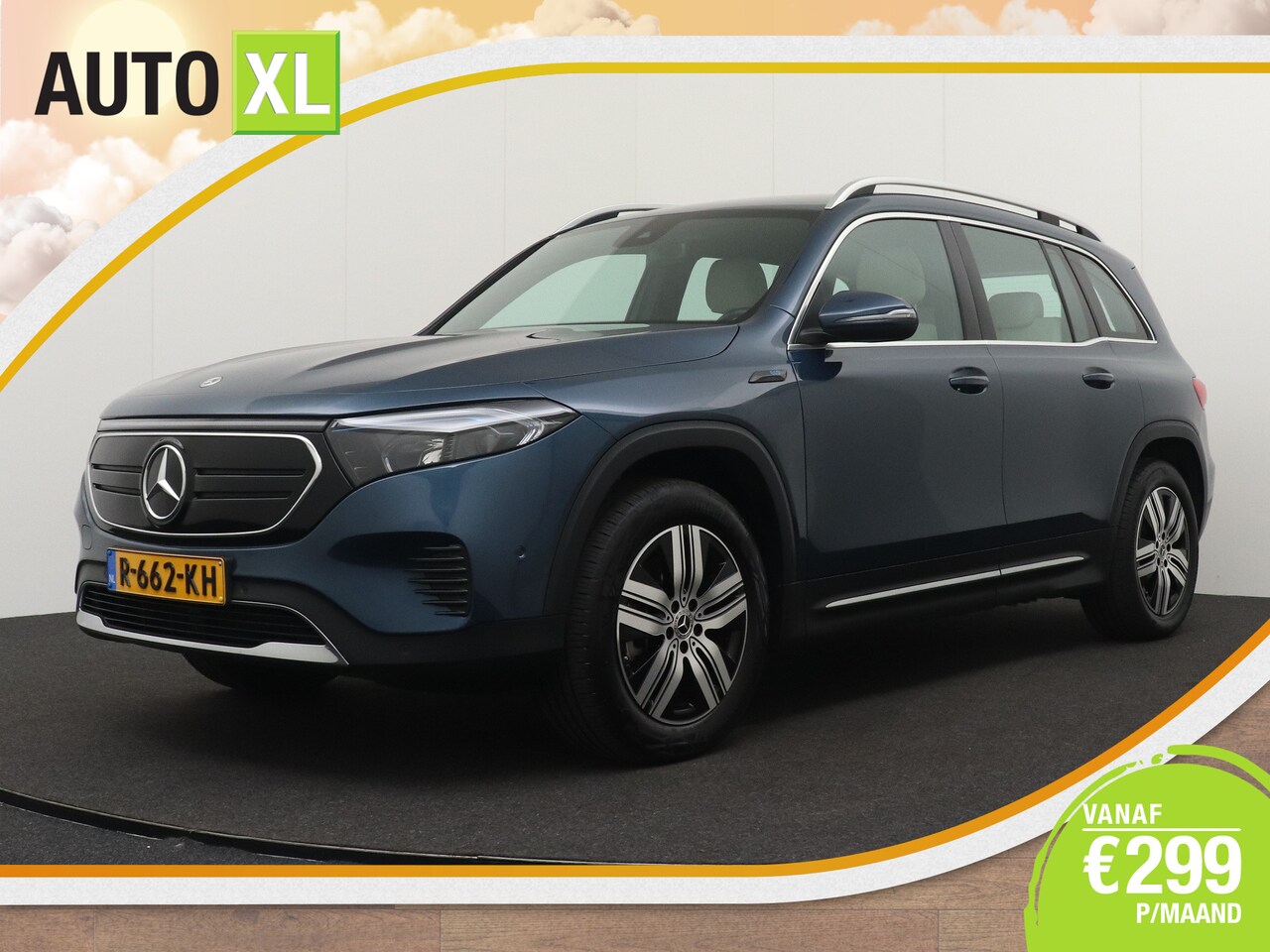 Mercedes-Benz EQB - 250 Luxury Line 67 kWh (96%SOH) Leder Camera Stoelverw. - AutoWereld.nl