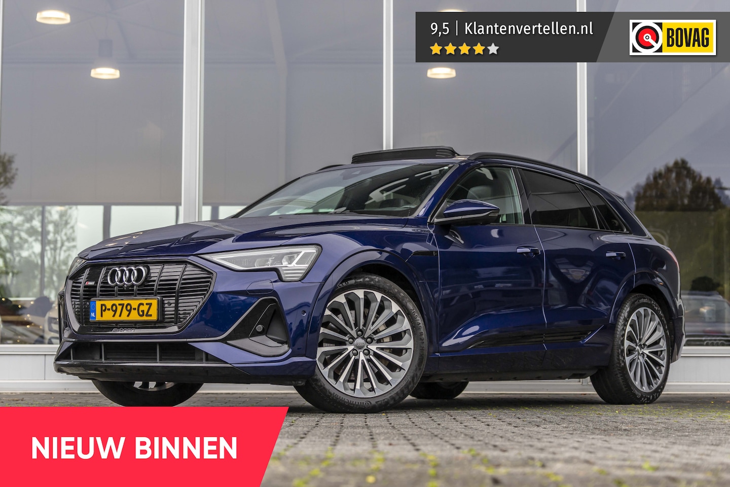 Audi e-tron - e-tron 55 quattro Pro Line Plus 95 kWh | 90% SOH | Pano | Stoelkoeling - AutoWereld.nl