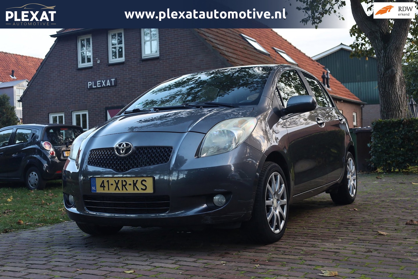 Toyota Yaris - 1.3 VVTi Sol| Airco | Luxe Leder | Lichtmetalen Velgen | Slechts 124.000km | Radio | 5-deu - AutoWereld.nl