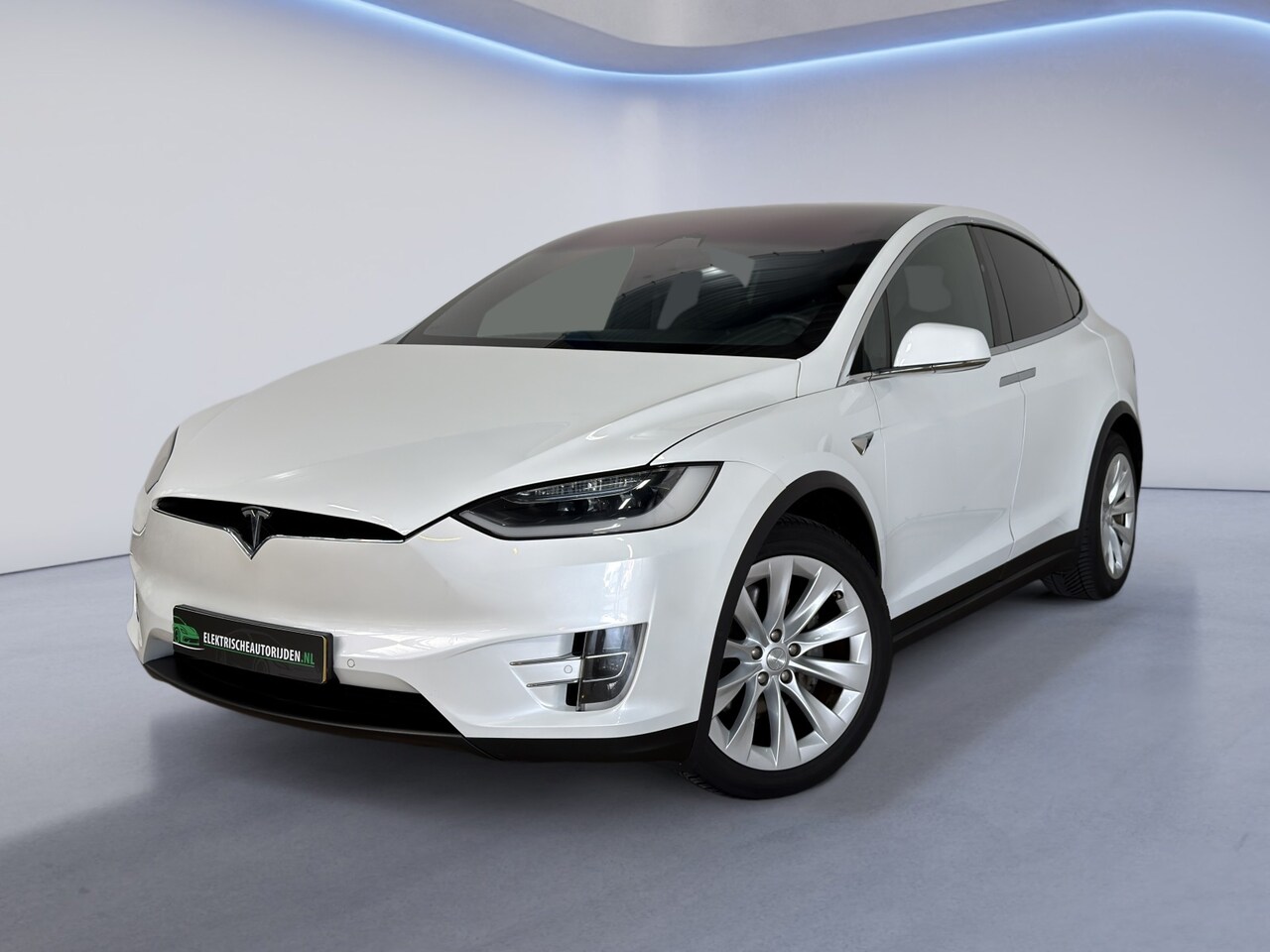 Tesla Model X - 90D Base|FREE SUPERCHARGE|SC01|TREKHAAK|LEDER|NAP| - AutoWereld.nl