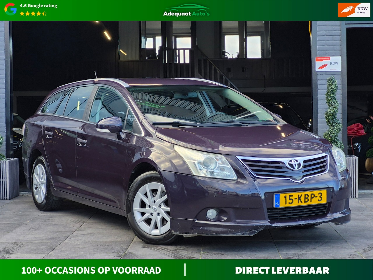 Toyota Avensis Wagon - 1.8 VVTi Dynamic Business Special 1.8 VVTi Dynamic Business Special|D.OND - AutoWereld.nl