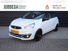 Mitsubishi Space Star - 1.0 Cool+ Bi-Tone 'Black over White' Pearl White met een Attitude Black dak
