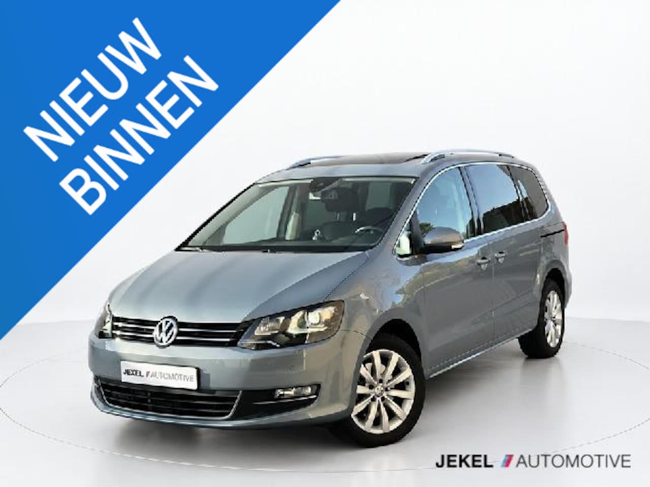 Volkswagen Sharan - 2.0 TSI Highline 7p. Panoramadak, Leren bekleding, Sound System. El Lendensteun, camera ac - AutoWereld.nl