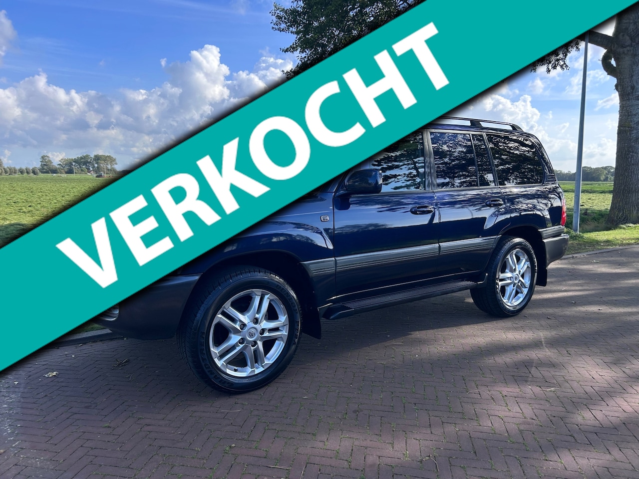 Toyota Land Cruiser 100 - LandCruiser 4.7i V8 Benzine/Gas Grijs kenteken Bijtellingsvriendelijk - AutoWereld.nl
