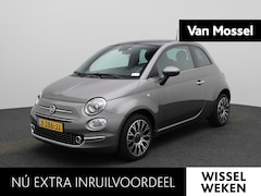 Fiat 500 - 1.0 Hybrid Dolcevita | Panorama dak | Parkeer sensoren | Climate control | DAB | LMV | Blu
