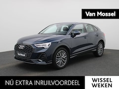 Audi Q3 Sportback - 35 TFSI Pro Line Business | Black Pack | Automaat | Apple CarPlay | Navigatie | Leder | St
