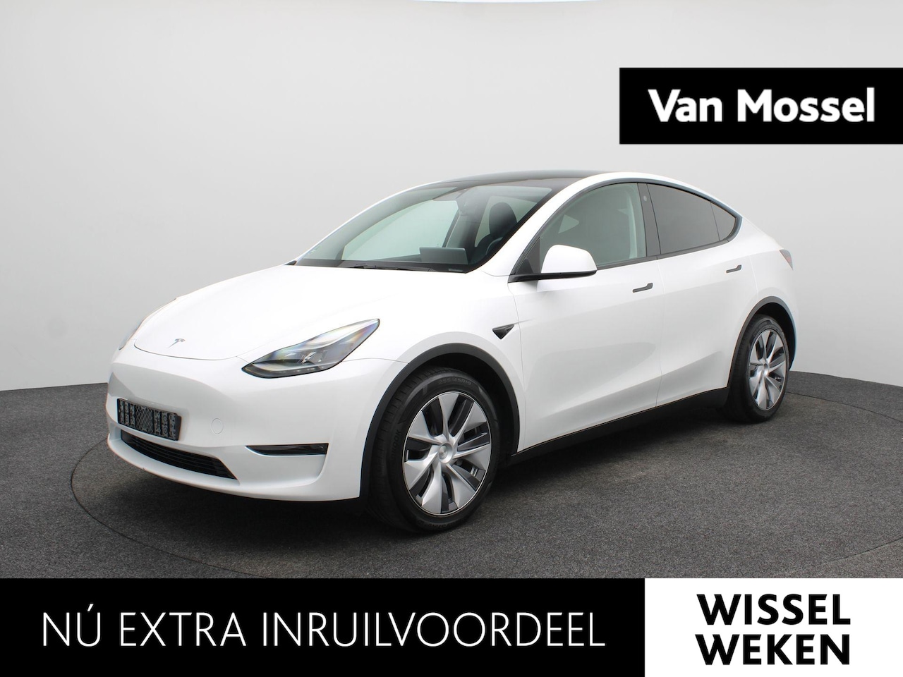 Tesla Model Y - Long Range AWD 75 kWh | PANORAMADAK | STOELVERWARMING VOOR EN ACHTER | 19 " LICHTMETALEN V - AutoWereld.nl