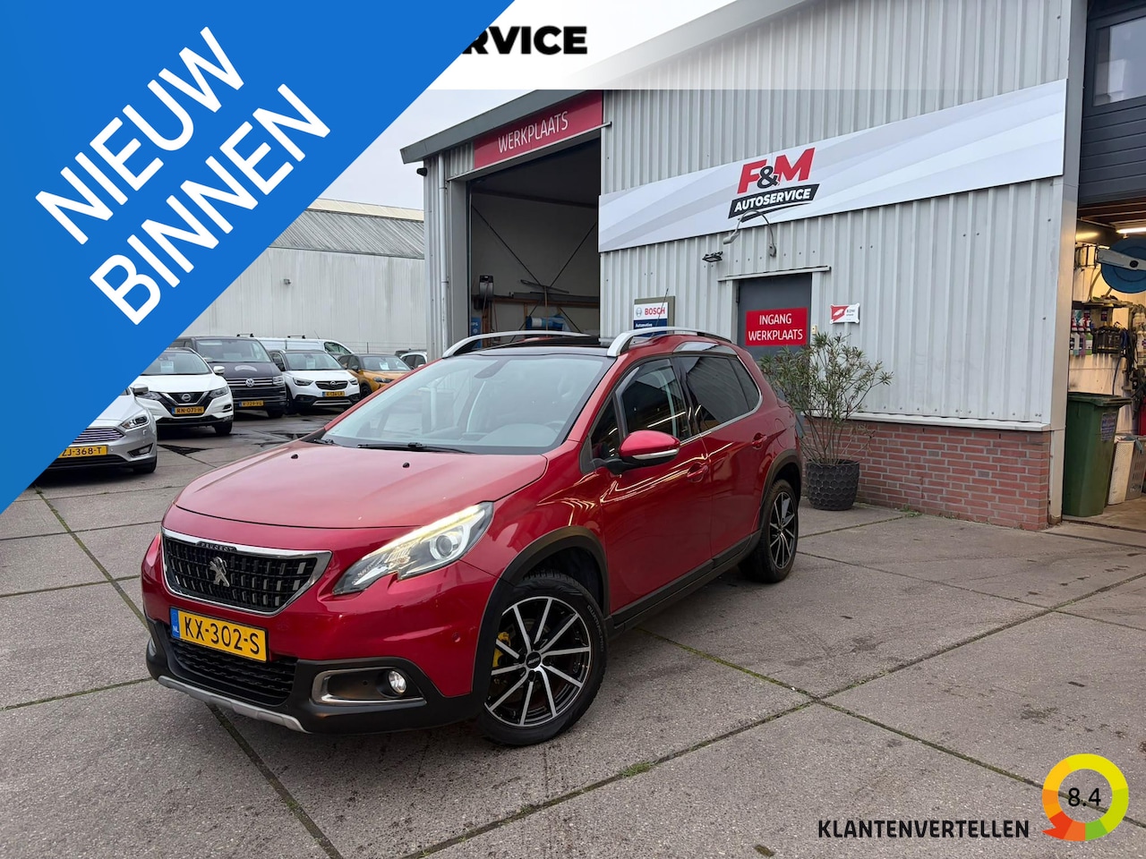 Peugeot 2008 - 1.2 PureTech Allure Automaat, incl nieuwe motor+distributie+koppeling - AutoWereld.nl