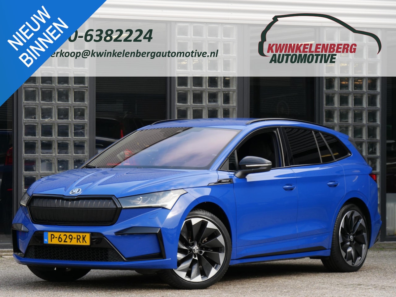 Skoda Enyaq iV - 60 SPORTLINE/ ADAPTIVE CRUISE/ BLINDSPOT/ CLIMATE PACK/ 21INCH BETRIA/ SOH 92% - AutoWereld.nl