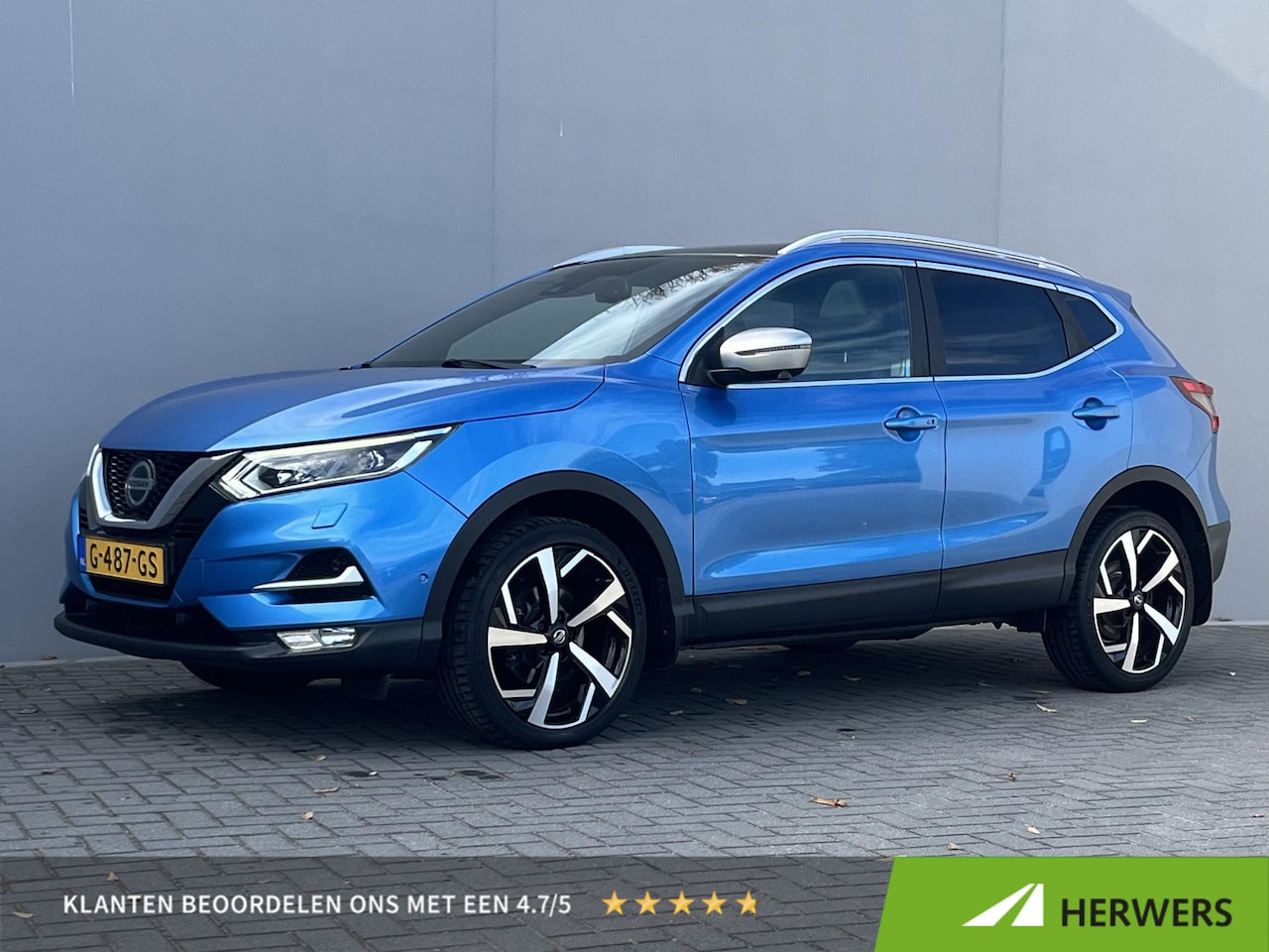 Nissan Qashqai - 1.3 DIG-T Tekna + / 360 Graden camera / Trekhaak (1300 KG) / Panoramadak / BOSE / Stoel- e - AutoWereld.nl