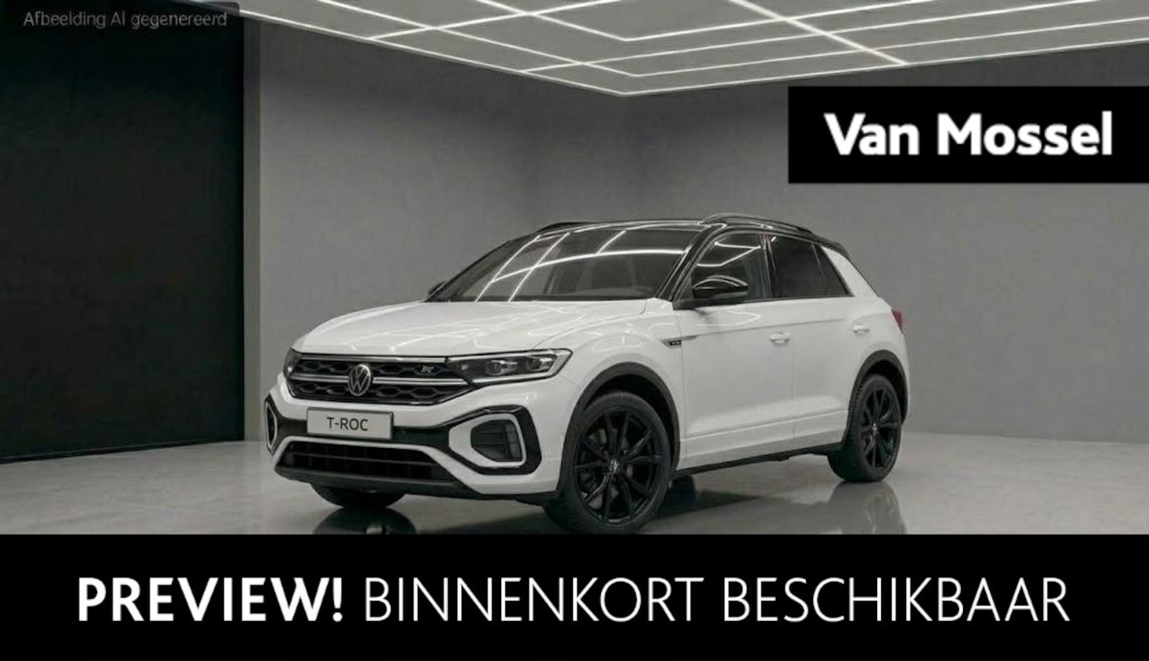 Volkswagen T-Roc - 1.5 TSI R-Line 150 PK | Panoramadak | Trekhaak | Navigatie Pro | LED Matrix | Dodehoekdete - AutoWereld.nl