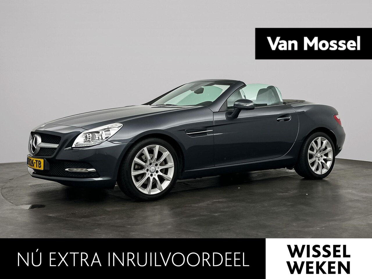 Mercedes-Benz SLK-klasse - 200 | Stoelverwarming | Hard-top | Air-Scarf | Leder | Parkeersensoren | Lichtmetalen Velg - AutoWereld.nl