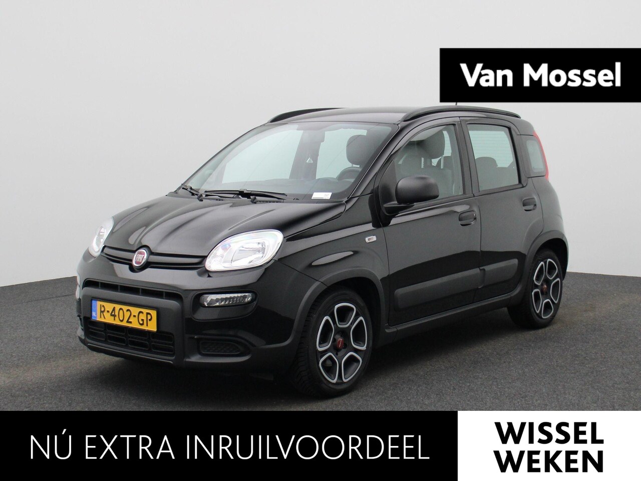 Fiat Panda - 1.0 Hybrid City Life | 5-ZITS | AIRCO | ELEKTRISCHE RAMEN VOOR | BLUETOOTH EN DAB RADIO - AutoWereld.nl