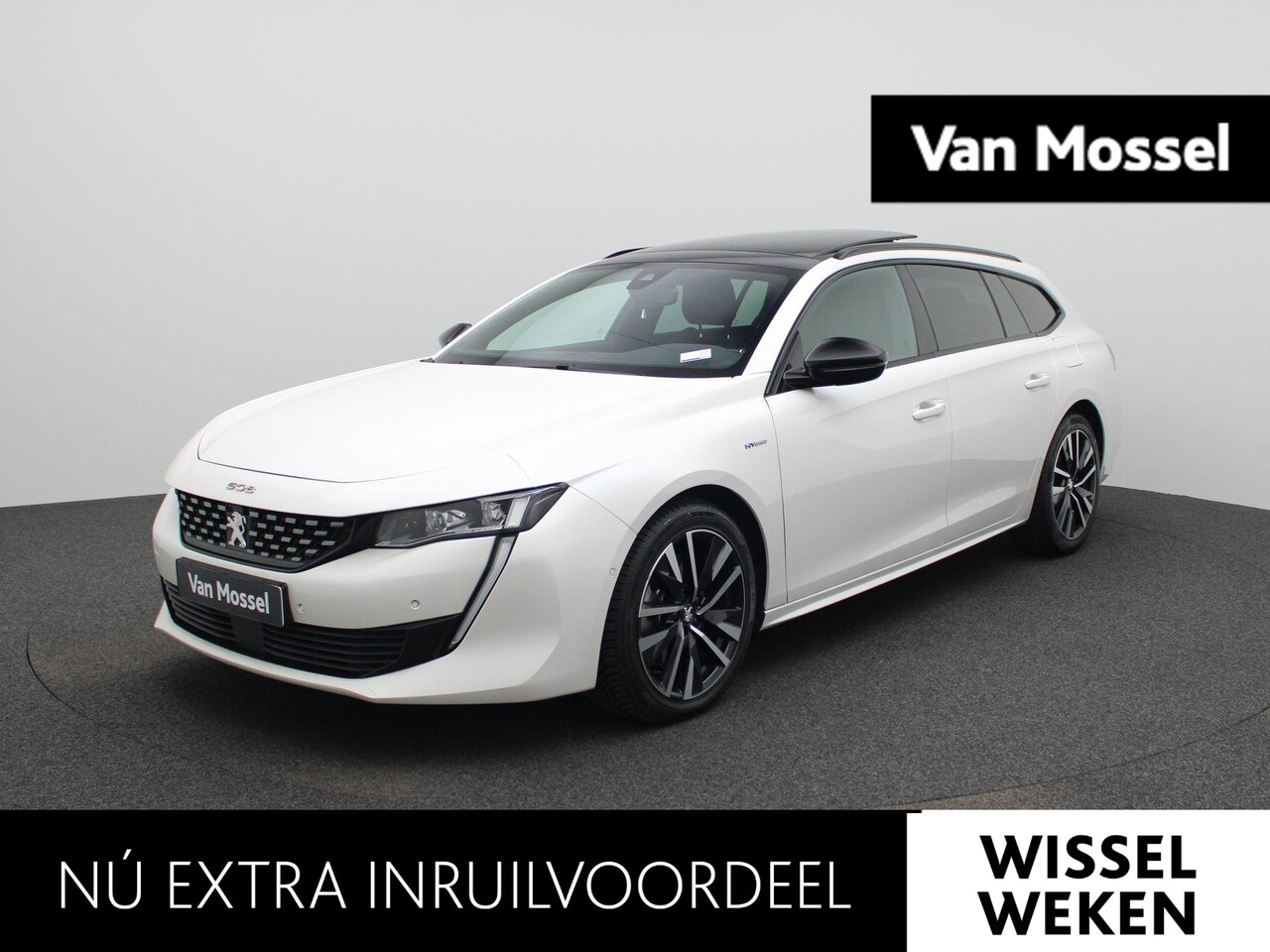 Peugeot 508 SW - 1.6 Hybrid 225 e-EAT8 GT Pack | Panoramadak | Apple Carplay / Android Auto | Stoelverwarmi - AutoWereld.nl