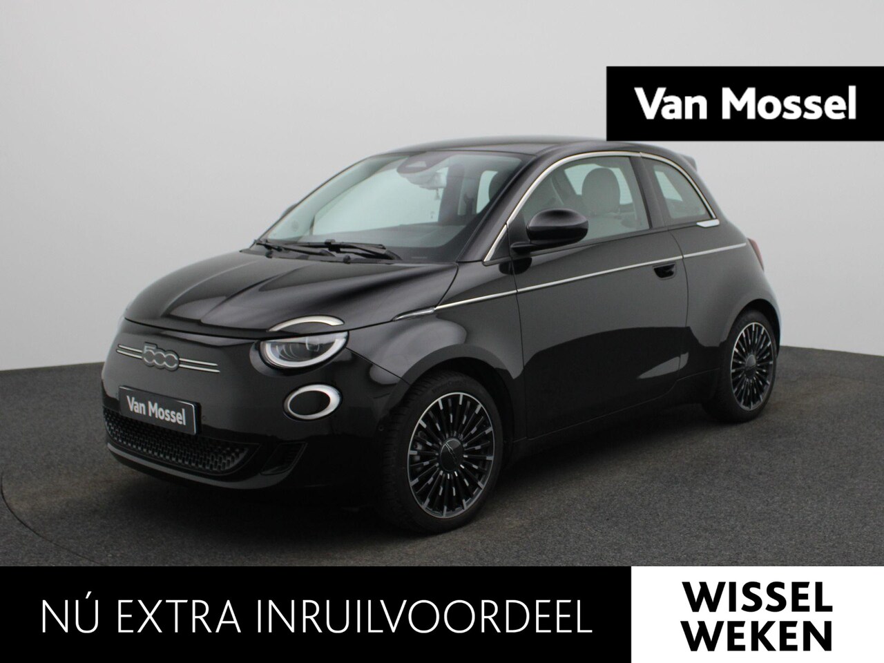 Fiat 500 - 500e 42 kWh La Prima | CAMERA | PARKEERSENSOREN V+A | DODEHOEK DETECTIE | ADAPTIEF CRUISE - AutoWereld.nl