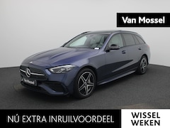 Mercedes-Benz C-klasse Estate - 300 e AMG Line | Panoramadak | Sfeerverlichting | Burmester | Stoelverwarming | Achteruitr