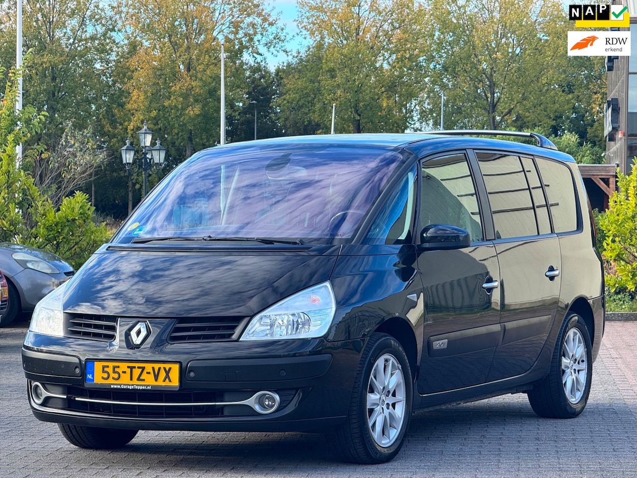 Renault Grand Espace - 2.0T Dynamique | Automaat | APK 20-10-2027 | Parkeersensoren | Airco | Cruise control | Bl - AutoWereld.nl