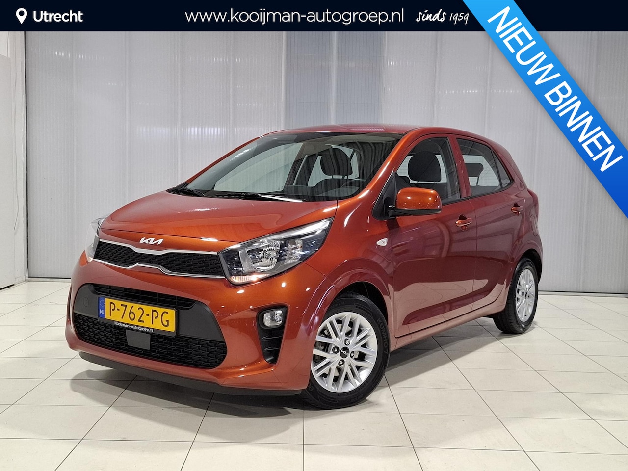 Kia Picanto - 1.0 DPi DynamicLine Automaat, Apple Carplay/Android Auto, camera. - AutoWereld.nl