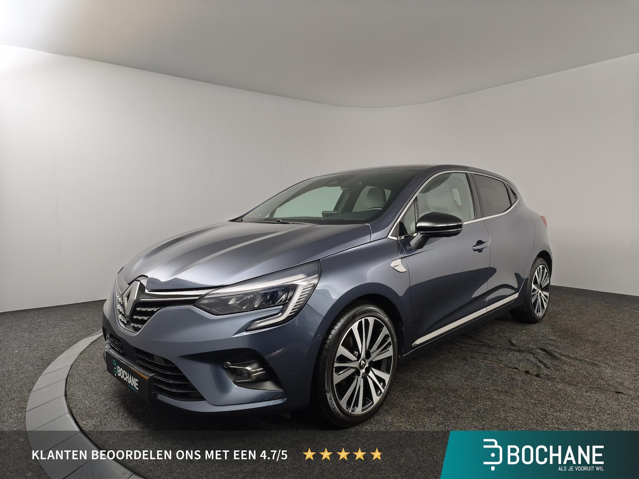 Renault Clio - 1.0 TCe Initiale Paris | Leder | 360° Camera | Navigatie | Stoelverwarming | - AutoWereld.nl