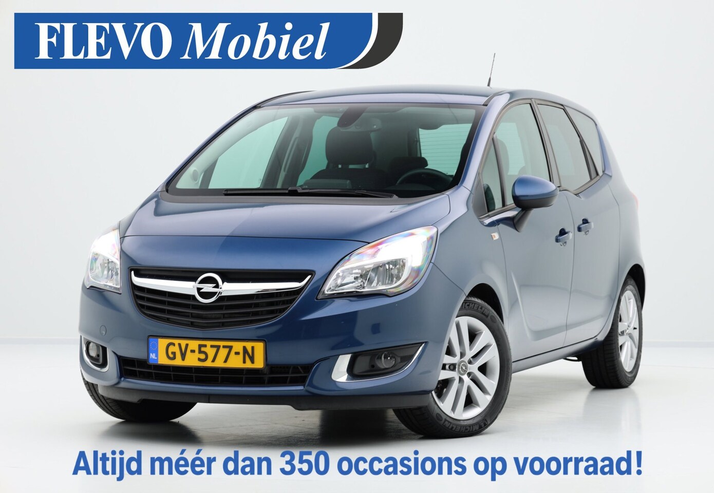 Opel Meriva - 1.4 Turbo Design Edition Aut. *33.150km!* Navi|Clima|LMV - AutoWereld.nl