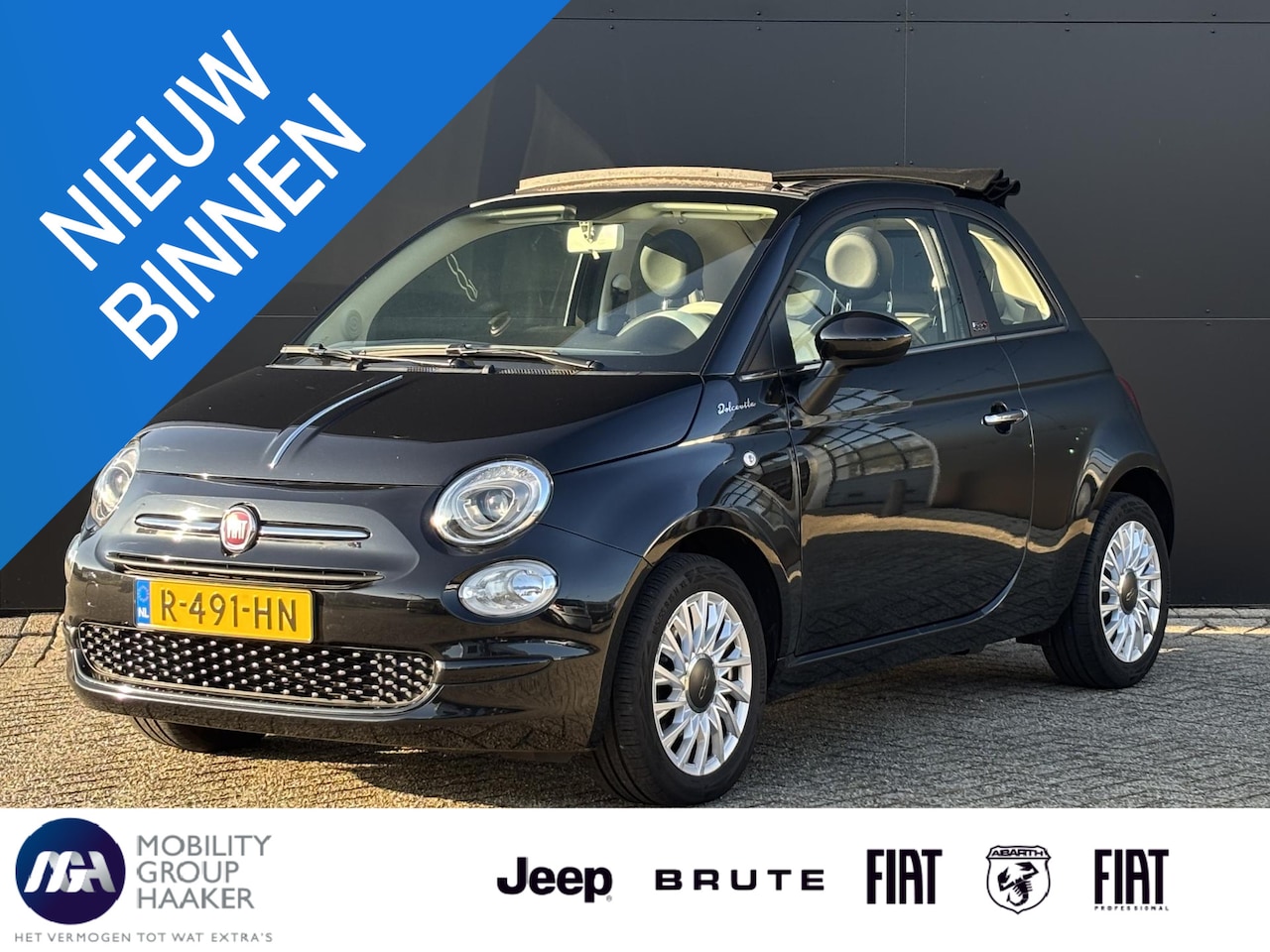 Fiat 500 C - 1.0 Hybrid Dolcevita | Apple CarPlay | Climate control | Cruisecontrol - AutoWereld.nl