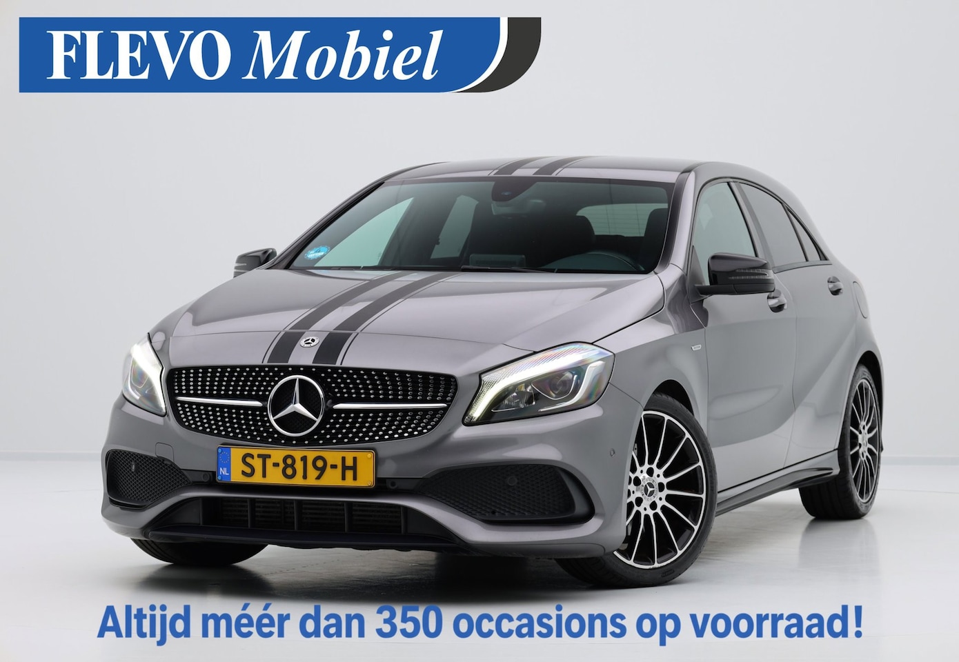 Mercedes-Benz A-klasse - 180 BlueEFFICIENCY LED|Sportstoelen|Navi|Leder-Alcantara|LMV|Cam - AutoWereld.nl
