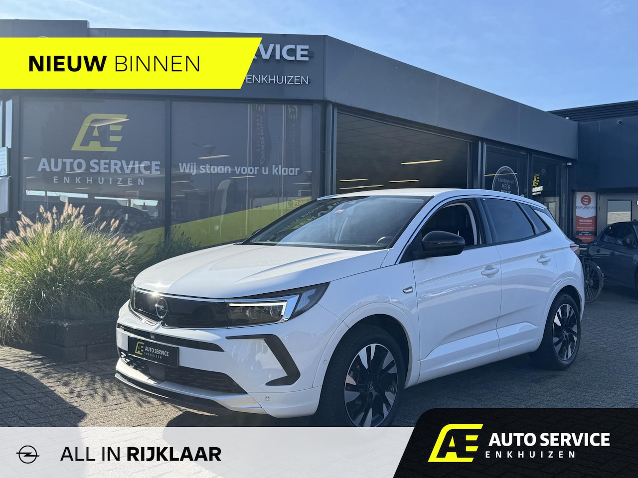 Opel Grandland - 1.2 Turbo Business Elegance Automaat! | 1e eigenaar dealer onderhouden | Rijklaar incl. be - AutoWereld.nl