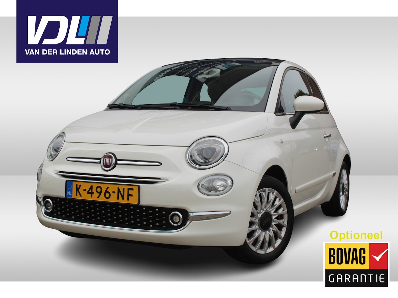 Fiat 500 C - 0.9 TwinAir Dolcevita l Cruise Control l PDC Achter l Airco l Bluetooth - AutoWereld.nl