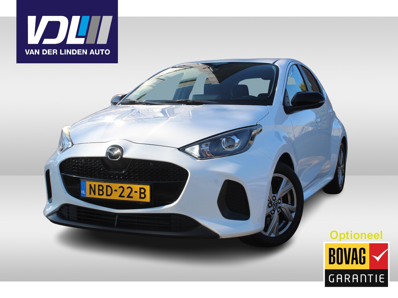 Mazda 2 Hybrid - 1.5 Exclusive-line l Adaptieve Cruise Contol l Lane Assist l Dodehoeksensor l PDC l Parkee - AutoWereld.nl