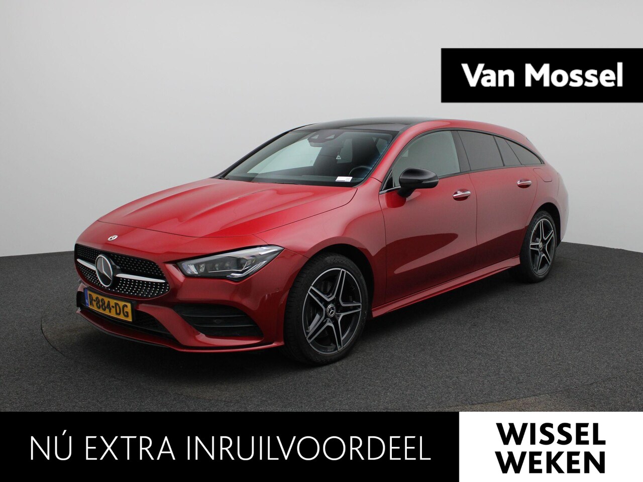 Mercedes-Benz CLA-klasse Shooting Brake - 250 e Business Solution AMG Limited | Automaat | Stoel verwarming | Panorama dak | LMV | F - AutoWereld.nl