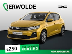 Dacia Sandero - Expression | Bekleding ‘Expression’ | Cruise Control en snelheidsbegrenzer | Dagrijverlich