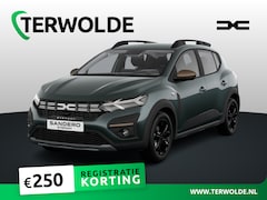 Dacia Sandero Stepway - Extreme | Achteruitrijcamera | Cruise Control en snelheidsbegrenzer | Handsfree card voor