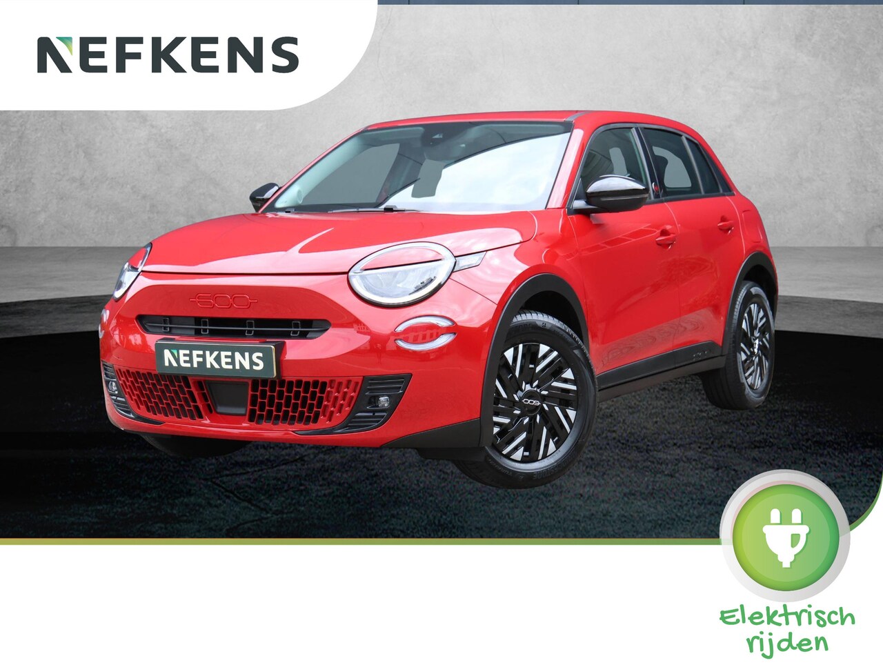 Fiat 600e - RED 54 kWh | ACCU 96% | Climate control | AppleCarplay&AndroidAuto | Parkeerhulp - AutoWereld.nl