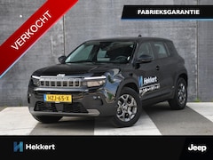Jeep Avenger - Longitude 1.2 e-Hybrid 110pk Automaat WINTER-PACK | ADAPT. CC | PDC ACHTER | DAB | STOEL/S