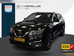 Nissan Qashqai - 1.3 DIG-T Tekna Automaat | Panorama | Half-leder | BSM | ACC | Rondomzicht Camera | 12 mnd