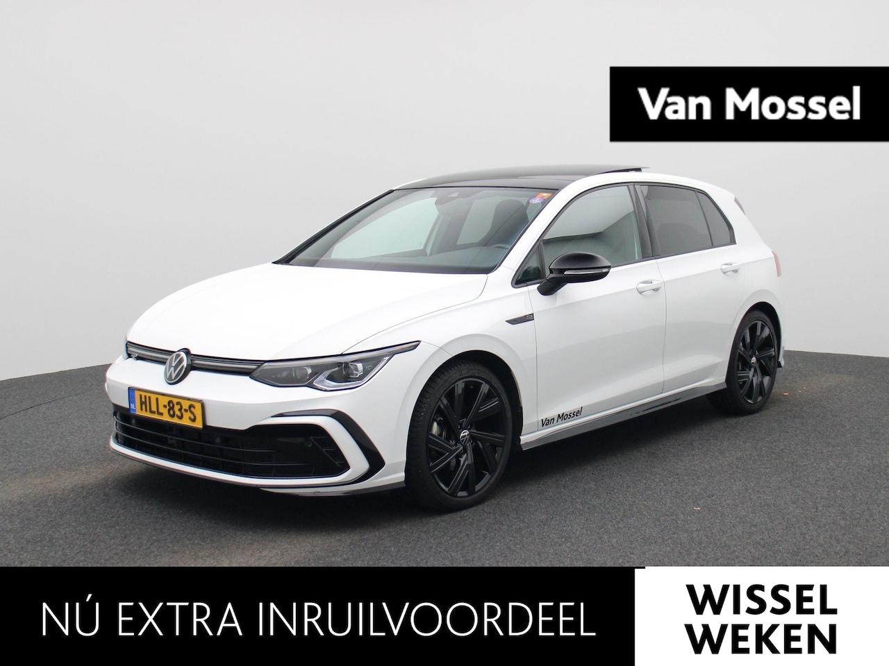 Volkswagen Golf - 1.5 eTSI R-Line Business | Automaat | Panoramadak | Camera | Navigatie | Stoelverwarming | - AutoWereld.nl
