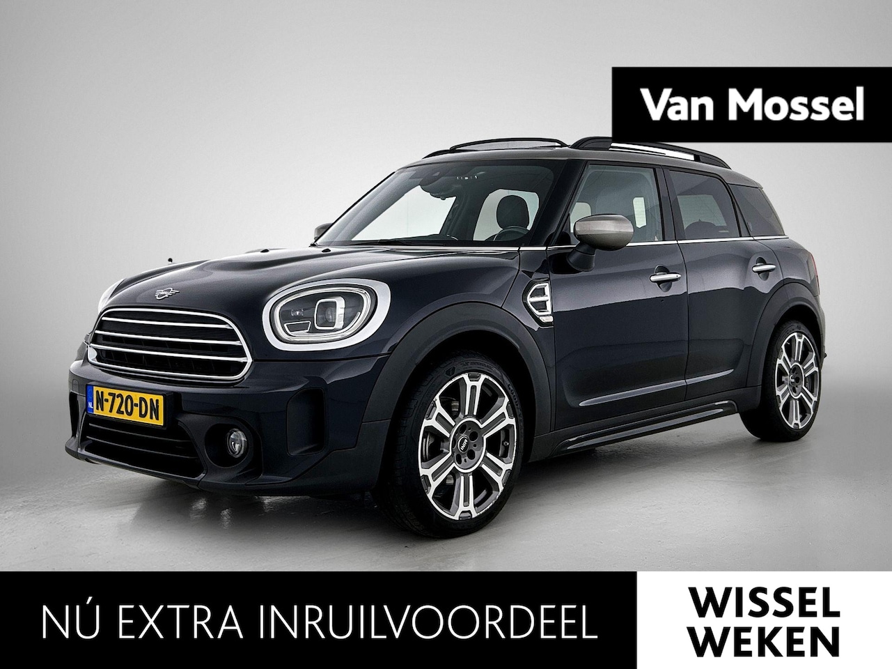 MINI Countryman - 1.5 Cooper MINI Yours | PANORAMADAK | LEER | CAMERA | NAVIGATIE | STOEL-STUURWIELVERWARMIN - AutoWereld.nl