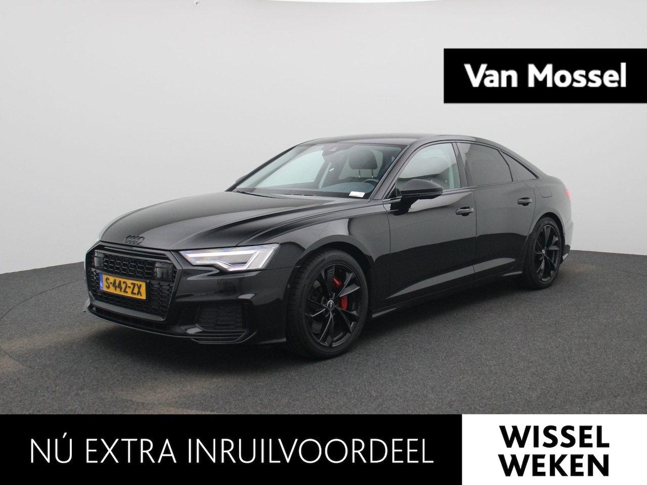 Audi A6 Limousine - 55 TFSI e quattro Pro Line S Competition | Automaat | Stoelverwarming | Stuurverwarming | - AutoWereld.nl