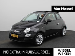 Fiat 500 C - 0.9 TwinAir Turbo Popstar | Airconditioning | Lederen Bekleding | Cruise Control | Lichtme