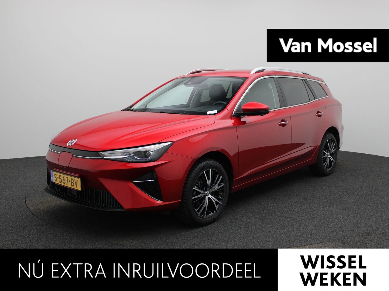 MG MG5 Electric - Standard Range Luxury 50 kWh | 87,1% SOH | ACHTERUITRIJCAMERA | STOELVERWARMING | APPLE CA - AutoWereld.nl