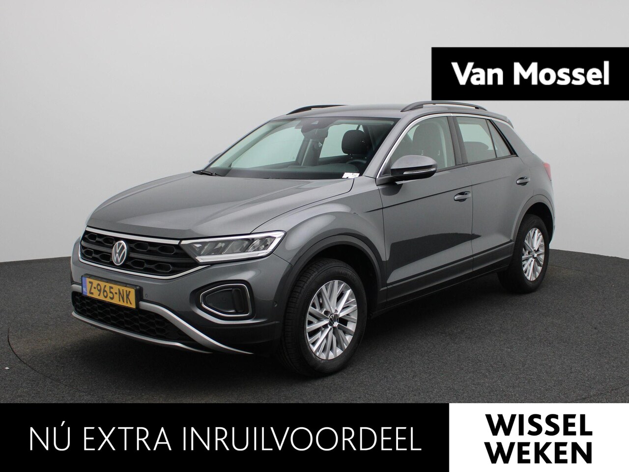 Volkswagen T-Roc - 1.5 TSI Life Edition | AUTOMAAT | STOELVERWARMING | APPLE CARPLAY - ANDROID AUTO | PARKEER - AutoWereld.nl