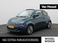Fiat 500 C - 500e 42 kWh Icon | SOH 94.5% | ACHTERUITRIJCAMERA | APPLE CARPLAY - ANDROID AUTO | STOELVE