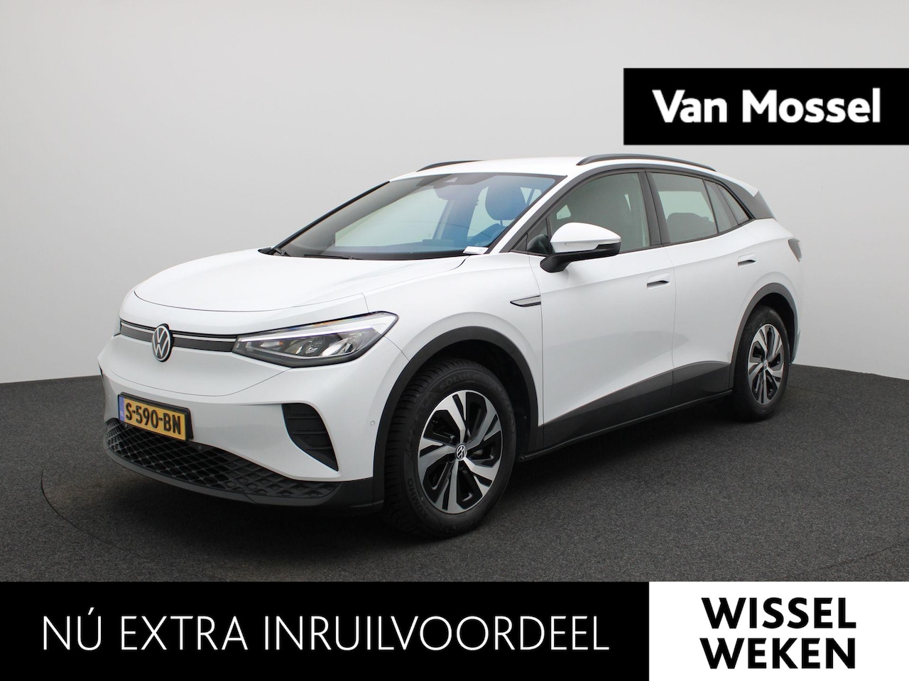 Volkswagen ID.4 - Pure 52 kWh | APPLE/ ANDROID CARPLAY | NAVIGATIE | 18 " LICHTMETALEN VELGEN | ADAPTIEF CRU - AutoWereld.nl