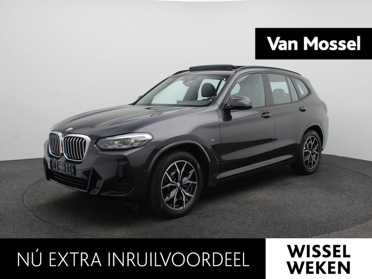 BMW X3 - xDrive20d M SPORT AT | LEDEREN BEKLEDING | PANORAMADAK | LED VERLICHTING | STOELVERWARMING - AutoWereld.nl