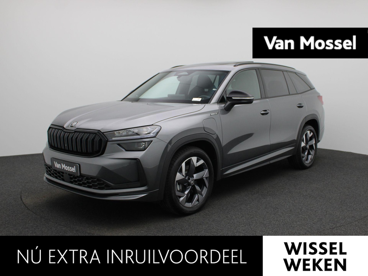 Skoda Kodiaq - 1.5 TSI PHEV Sportline Business 204 PK |204PK | Automaat | Panoramadak | Matrix LED Koplam - AutoWereld.nl