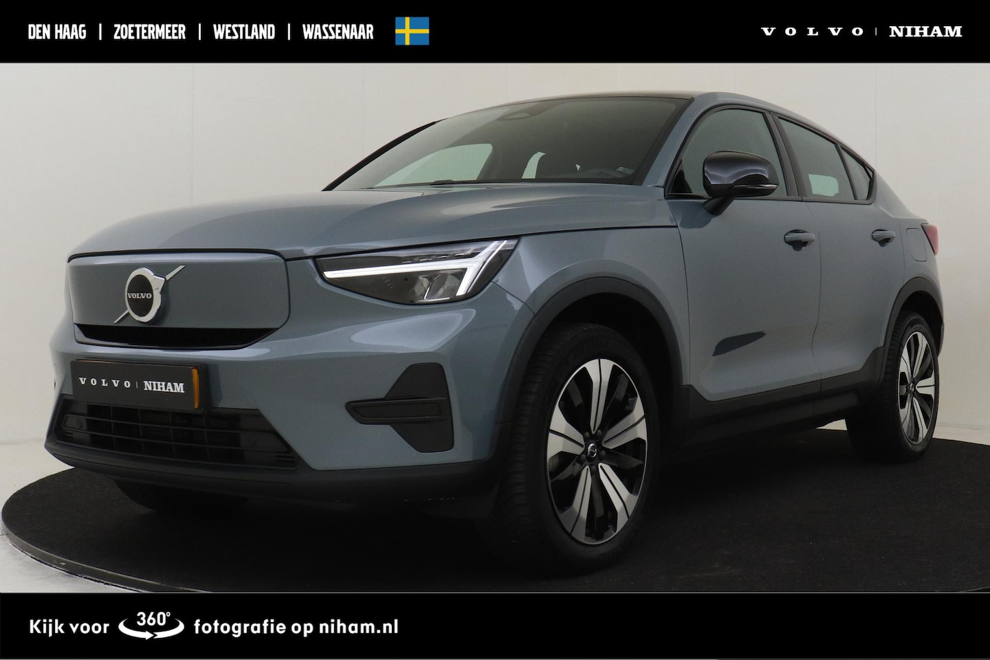 Volvo C40 - RECHARGE CORE 69 kWh -PANO.DAK|CRUISE|CARPLAY|TREKHAAK|19"ALL-SEASON|GOOGLE|SoH:97% - AutoWereld.nl